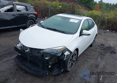 2018 Toyota Corolla Xse из США, поврежденный, VIN 2T1BURHE5JC103424